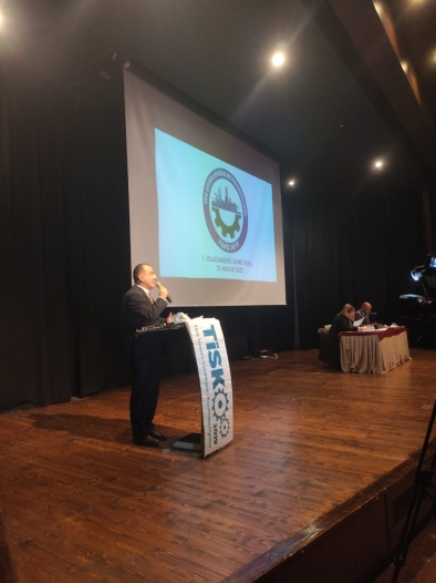 TÜMİD Genel Başkanı TİSKO Olağan Genel Kuruluna Katılım Sağladı