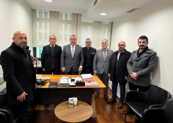 Genel Başkanımız Halil İbrahim Ece, İBB Meclis Üyesi Dursun Çağlayan'ı ziyaret etti