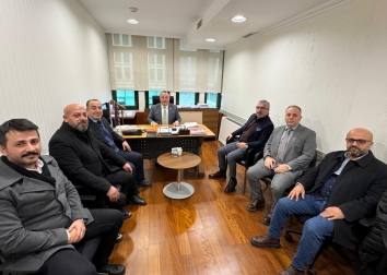 Genel Başkanımız Halil İbrahim Ece, İBB Meclis Üyesi Dursun Çağlayan'ı ziyaret etti