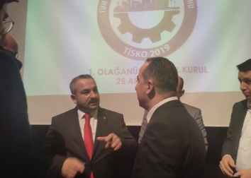 TÜMİD Genel Başkanı TİSKO Olağan Genel Kuruluna Katılım Sağladı