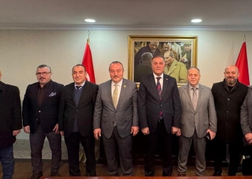 Genel Başkanımız Halil İbrahim Ece, İBB Başkanveli Nuri Aslan Beyi ziyaret etti.