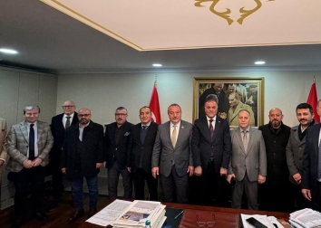 Genel Başkanımız Halil İbrahim Ece, İBB Başkanveli Nuri Aslan Beyi ziyaret etti.